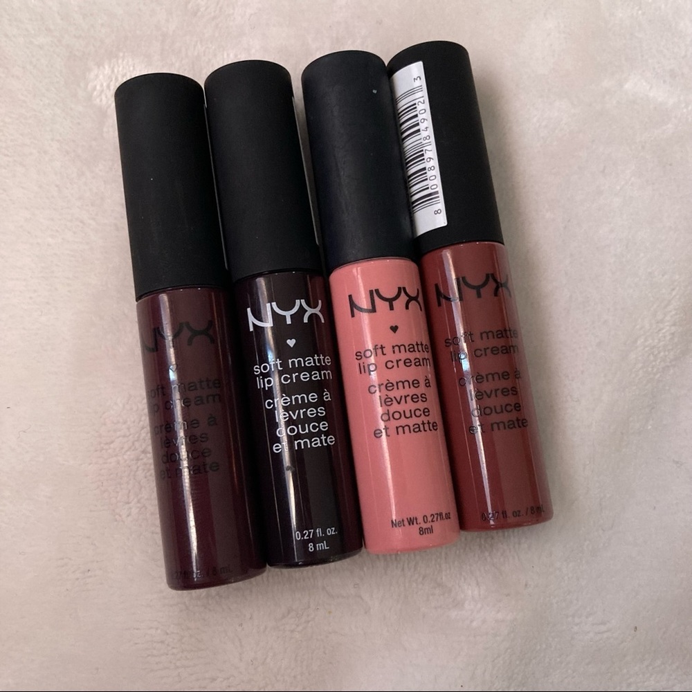 Nyx soft matte lip cream bundle